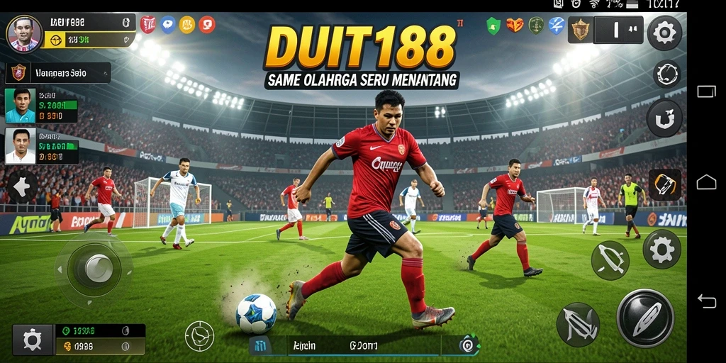 Tampilan gameplay seru dan menantang di DUIT188.