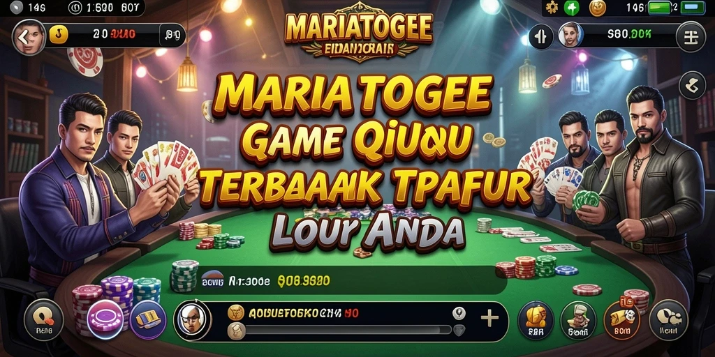 Screenshot MARIATOGEL menampilkan gameplay QiuQiu yang seru.