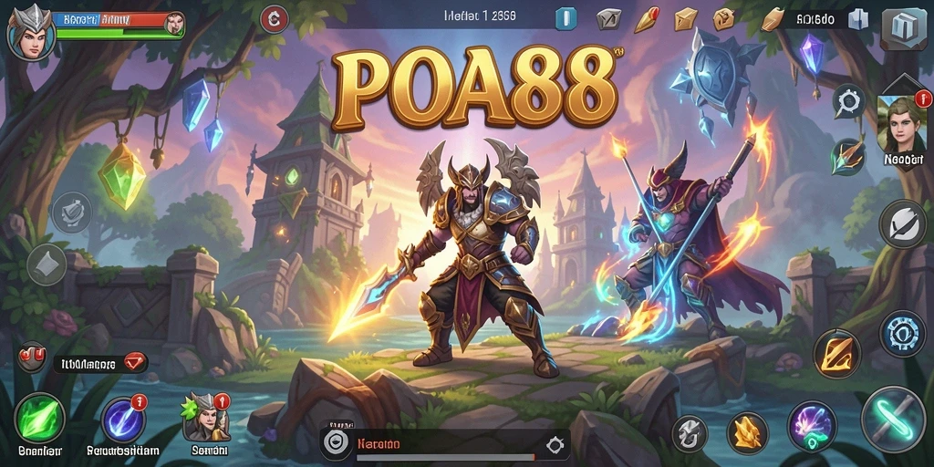 Gameplay menarik dengan strategi mendalam di POA88.