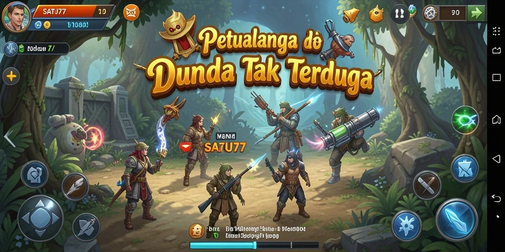 Gameplay petualangan yang mendebarkan dari SATU77
