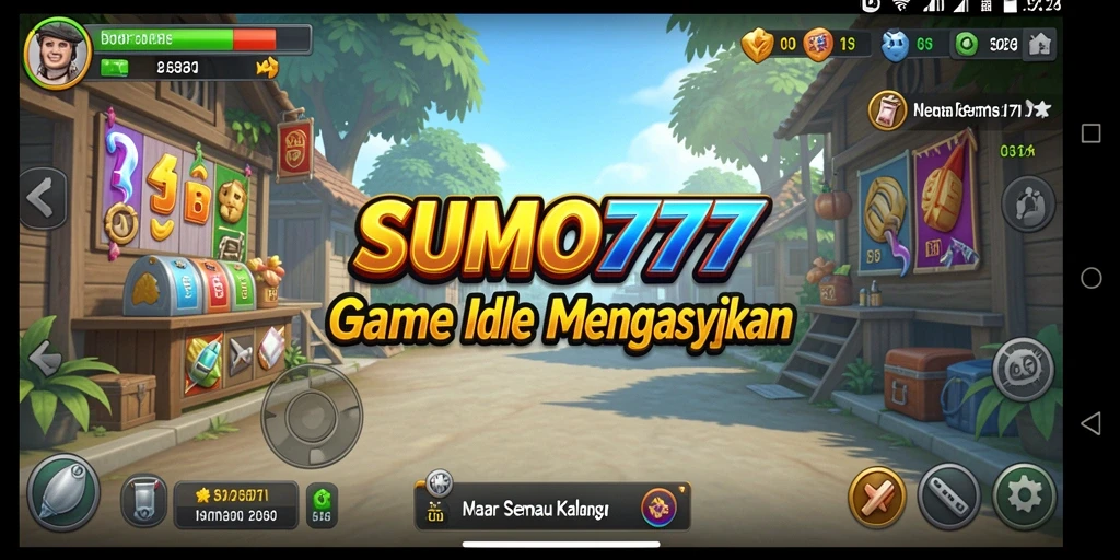 Tampilan gameplay SUMO777 yang menarik dan menghibur.