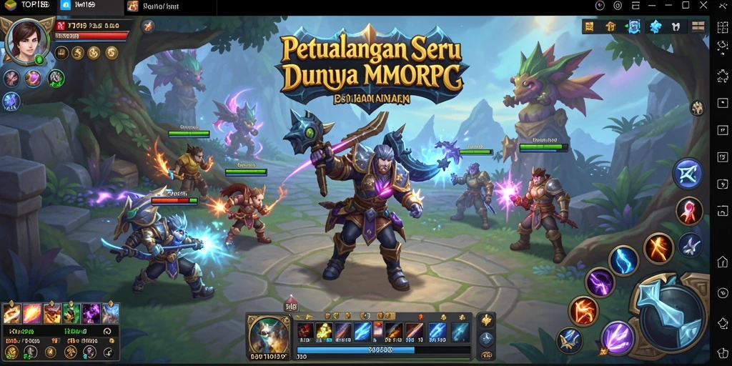Tampilan gameplay menarik dari TOPI189 yang menunjukkan petualangan seru.